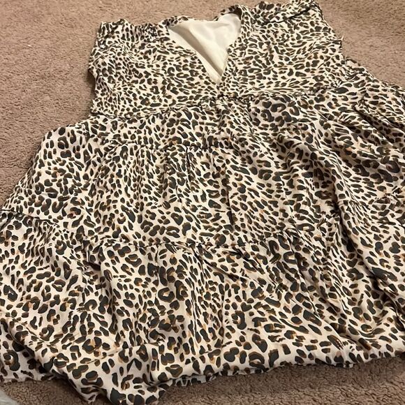 Thml animal print mini dress M - Picture 4 of 7
